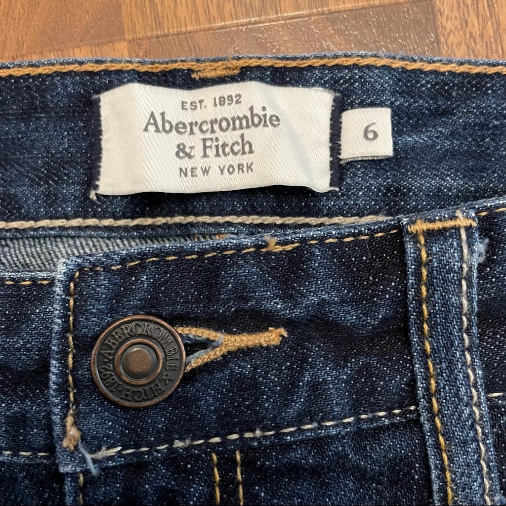 Abercrombie & Fitch Jean Skirt - Picture 3 of 8